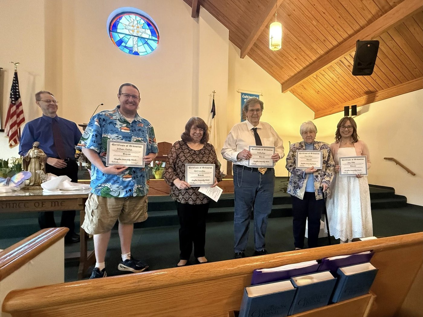 The deacons of Kingdom Community Church